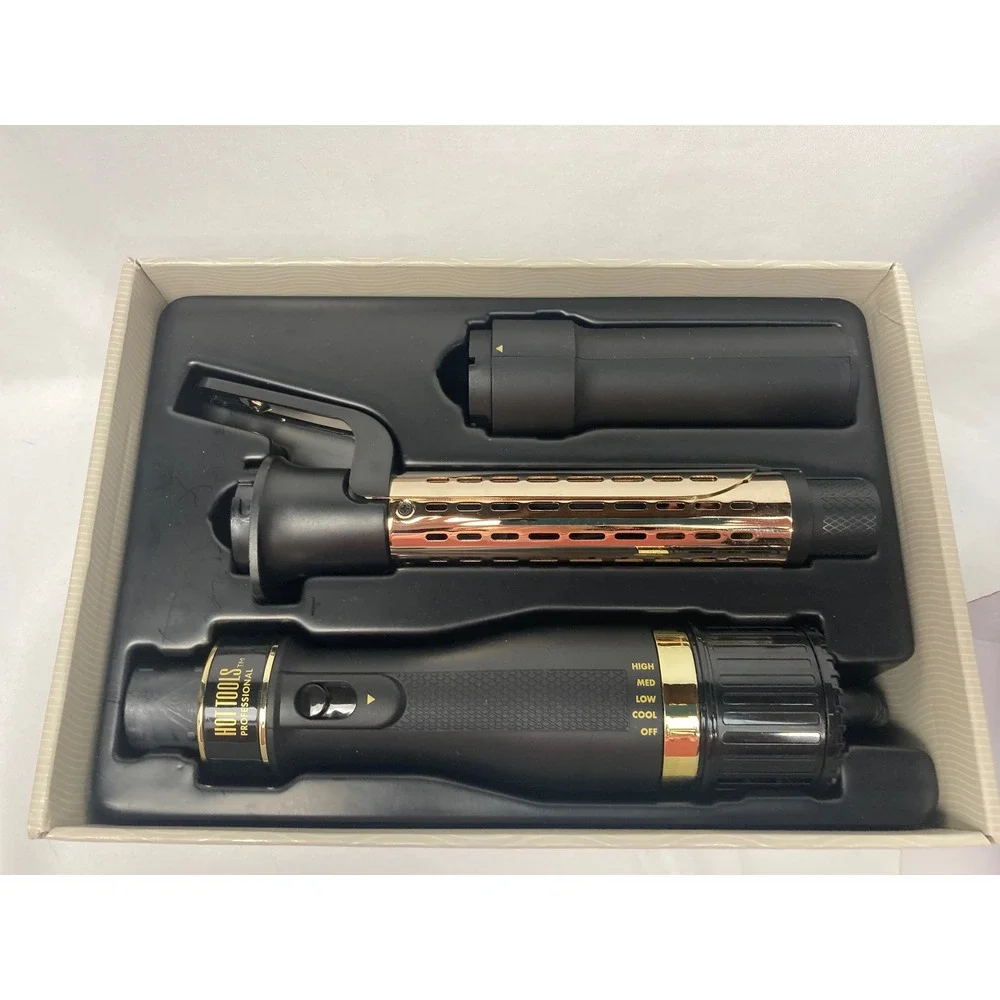 Hot Tools Pro Artist 24K Gold Collection One-Step Detachable Dryer & Curler.